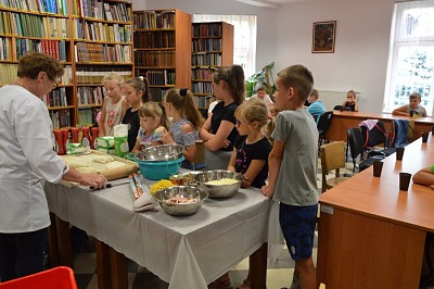 Zajęcia kulinarne w bibliotece