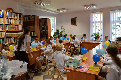 Zajęcia wakacyjne w bibliotece