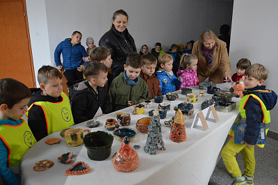 Jesienna wizyta przedszkolaków