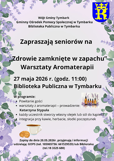 Warsztaty aromaterapii